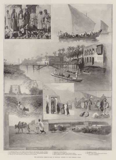 The Reported French Gain in Muscat, Scenes on the Persian Gulf by Henry Charles Seppings Wright